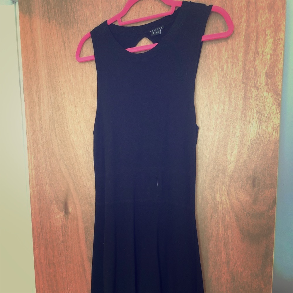 Theory peep back dress